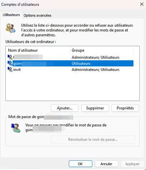 Changer De Type De Compte Utilisateur Dans Windows