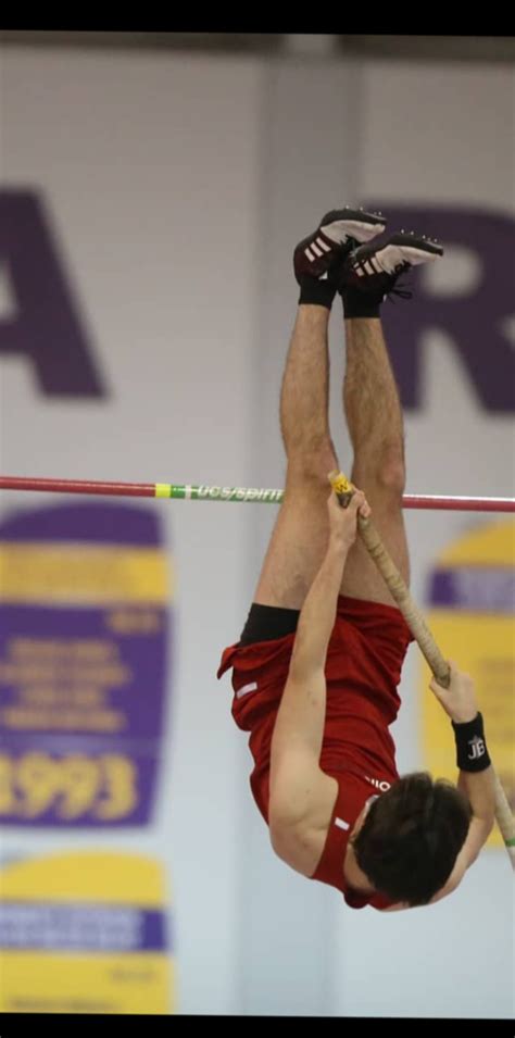 continue pole vaulting  high school