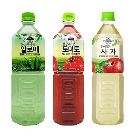 가야농장 정성담은 알로에 토마토 사과 1L x 12개 티몬