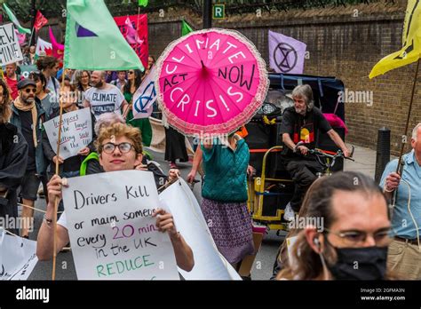 London Uk 26th Aug 2021 Extinction Rebellion Continues Its Two