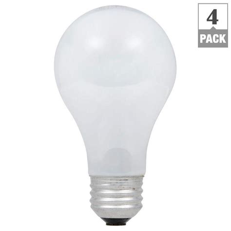 Philips 100w Equivalent Incandescent A19 Clear Light Bulb 24 Pack 429241 The Home Depot