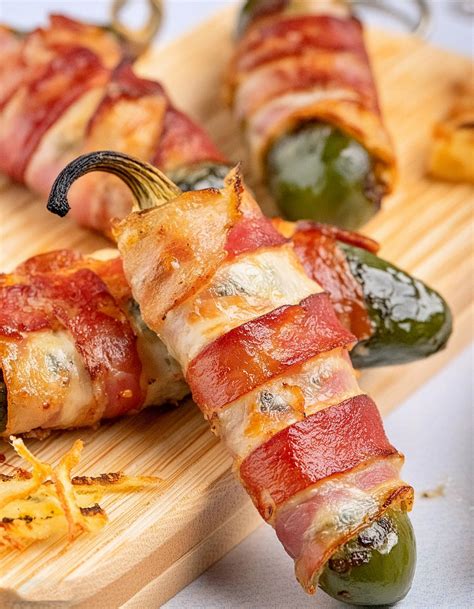 Bacon Wrapped Jalapenos In The Oven Recipe The Newlywed