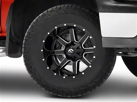 Fuel Wheels Silverado 1500 Maverick Gloss Black Milled 6 Lug Wheel