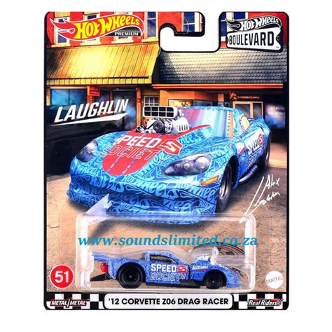 Hot Wheels Premium Corvette Z Drag Racer Boulevard Sounds