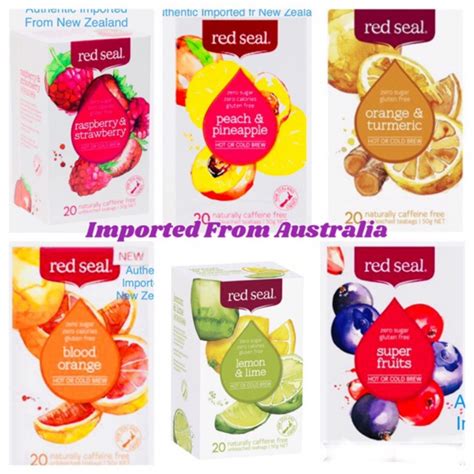 Red Seal Fruit Tea 20 Bags Shopee Philippines