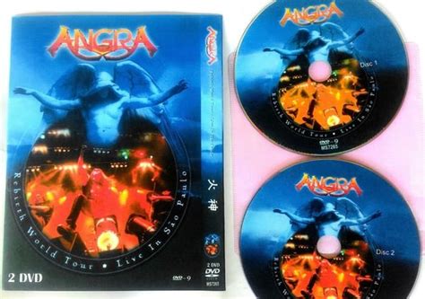 Jual Dvd Angra Rebirth World Tour Live In Sao Paulo With Kiko Double