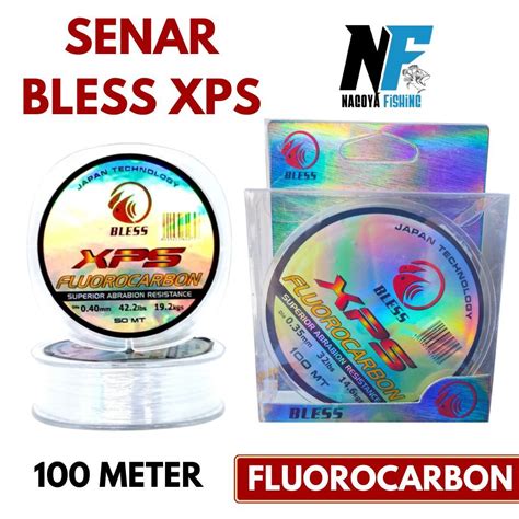 Jual Senar Pancing Leader Xps Bless Fluorocarbon M Shopee Indonesia