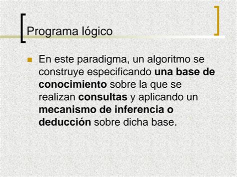 Solution Programacion Logica Declarativa Diferencias Caracteristicas Y