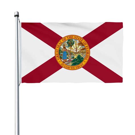 Aihccy Florida State Flag With Brass Grommets Size 3x5ft