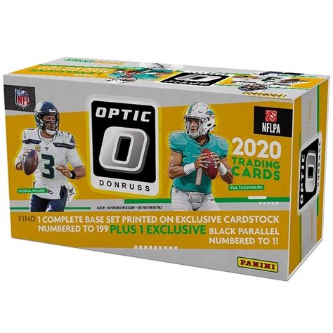 Donruss Optic Football Premium Box Set Checklist Boxes