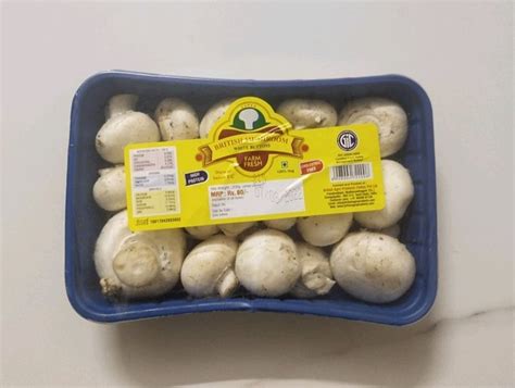 High Nutritional British Fresh Farm Button Mushroom Packaging Type