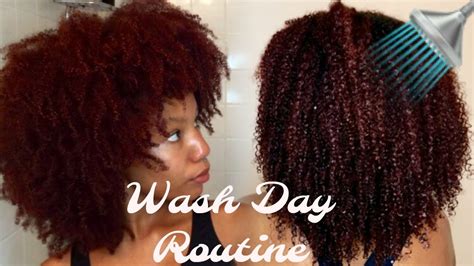 Wash Day Routine Using Only 4 Products Natural Hair Youtube