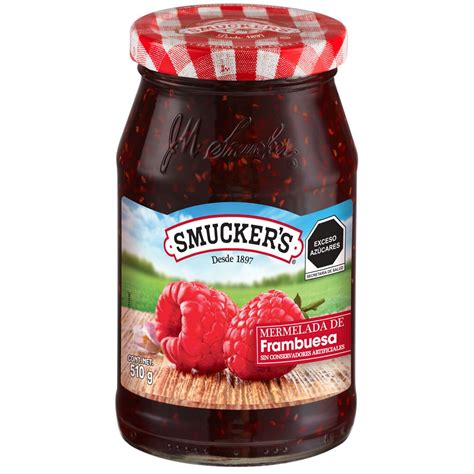 Mermelada Smuckers Frambuesa 510 Gr Soriana