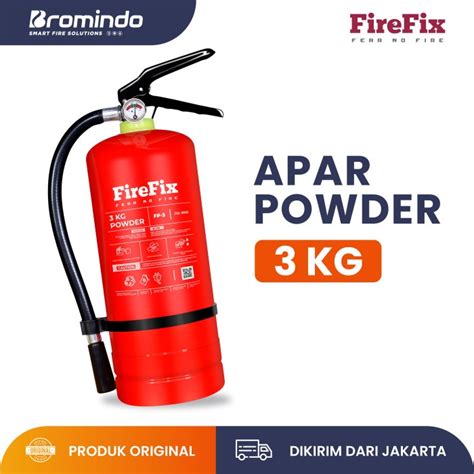 Jual Tabung Apar Kebakaran Alat Pemadam Api Ringan Powder Kg Firefix