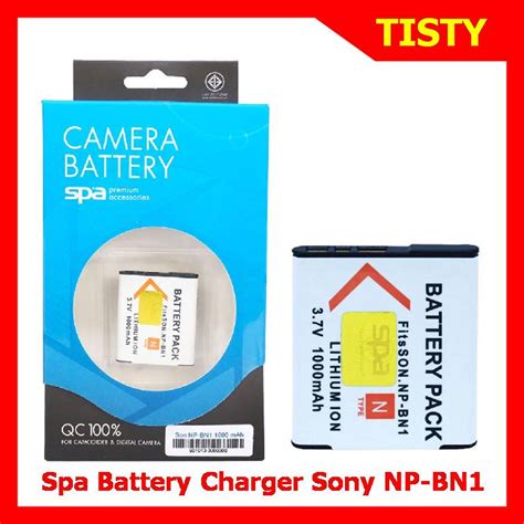 For Sony NP-BN1 Battery & Battery Charger "SPA" แบตเตอรี่กล้องและแท่น ...