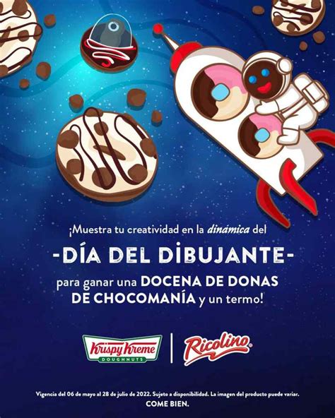 Gana una docena de donas de Chocomanía y un termo Krispy Kreme Ganapromo