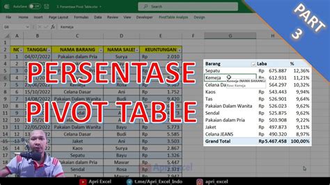 Cara Membuat Pivot Table Excel 2017 Cabinets Matttroy