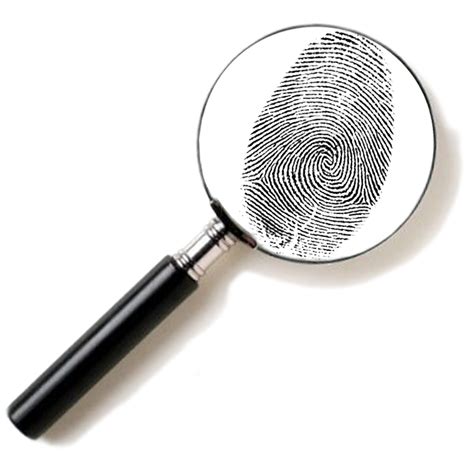 Magnifying Glass And Fingerprint Welcome To Fpcsa