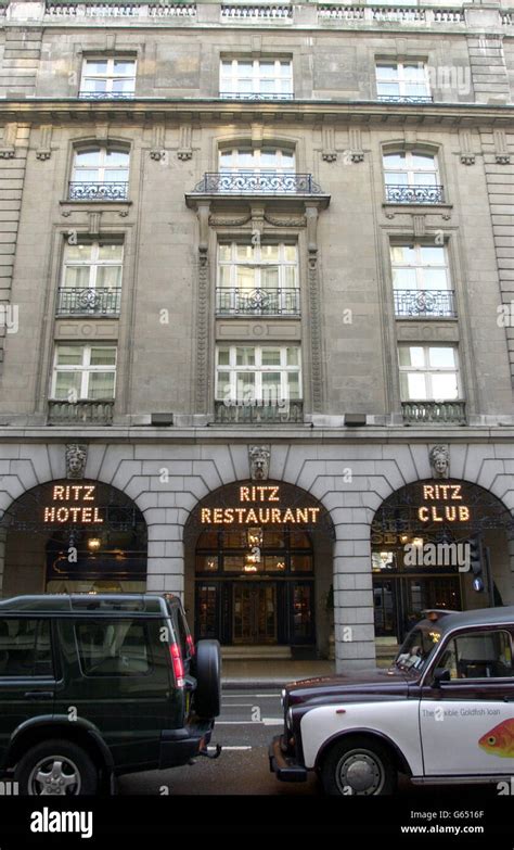 The Ritz Hotel Stock Photo Alamy