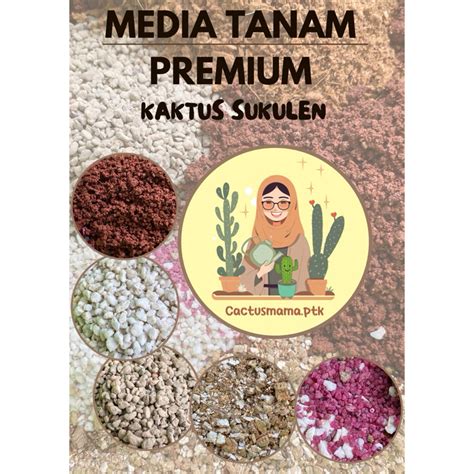 Jual Media Tanam Premium Khusus Kaktus Sukulen Shopee Indonesia