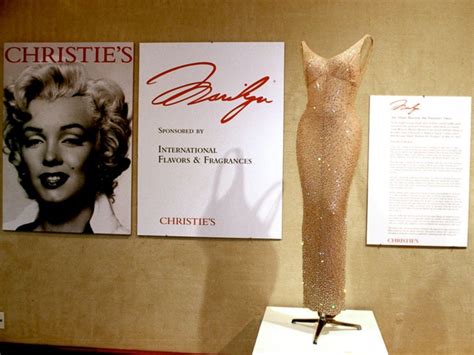 Marilyn Monroes Happy Birthday Mr President Dress Sold To Ripleys