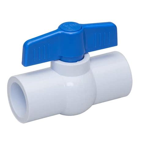 Everbilt In Pvc Schedule Solvent X Solvent Ball Valve Eb