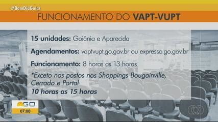 Unidades do Vapt Vupt retomam atendimentos aos sábados em Goiânia e