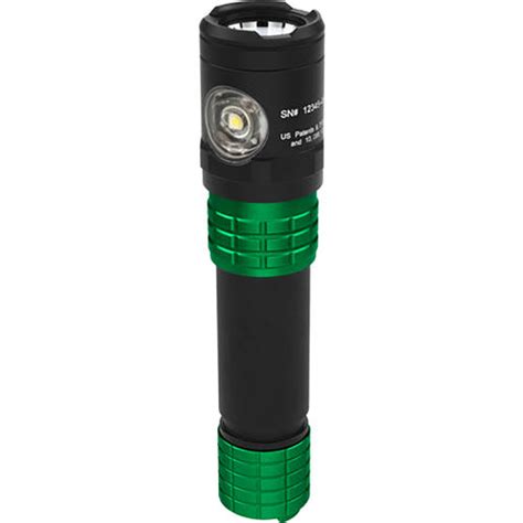 Nightstick Metal Dual-Light™ Rechargeable Flashlight, 900 Lumens, Green ...