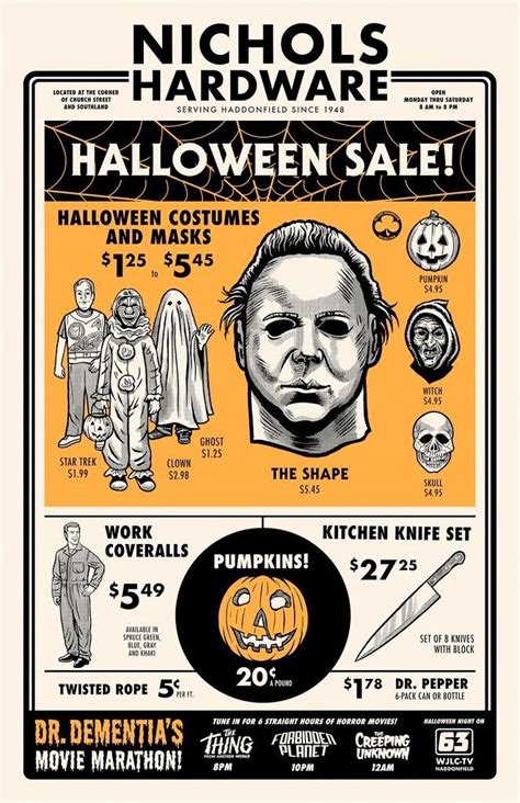 Halloween Movie Poster Halloween Movies Halloween Horror Scary