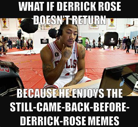 Derrick Rose loves his Memes? - Daily Snark