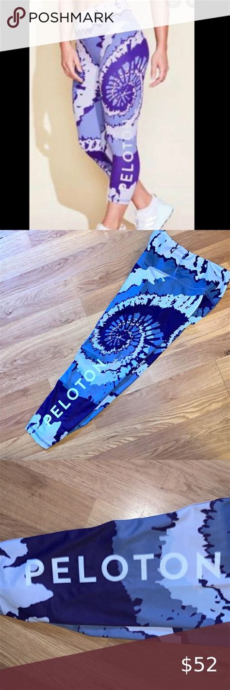 PELOTON X KALI MIAMI FITWEAR Spiral Tie Dye Cropped Capri Leggings