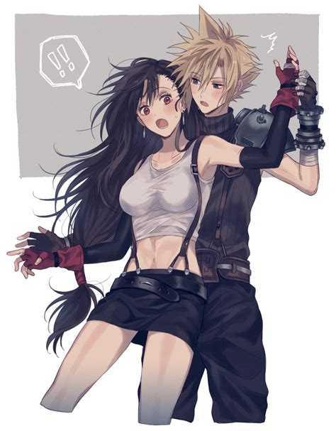 Cloud X Tifa Final Fantasy Art Tifa Final Fantasy Final Fantasy