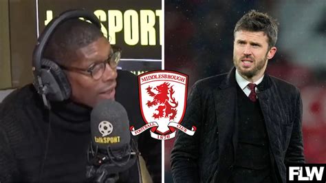 Carlton Palmer Issues Verdict On Michael Carrick S Middlesbrough Future