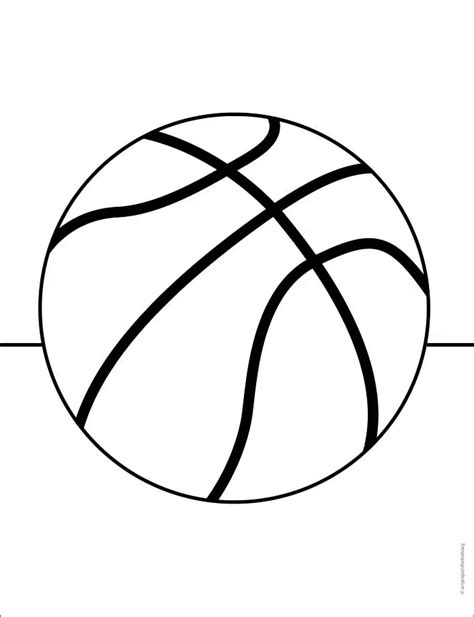 Easy Basketball Drawings