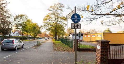 Gemeinsamer Geh Und Radweg F Rstenwalder Allee Bauabschnitt