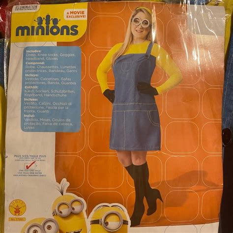 Female Minion Adult Halloween Costume Gem