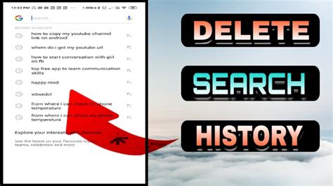 How To Clear Google Search History Delete All Search History