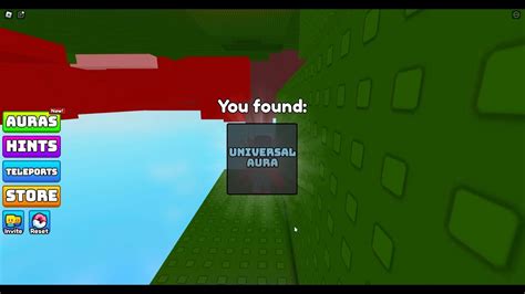 How To Get Universal Aura In Find The Auras Roblox Universal Aura