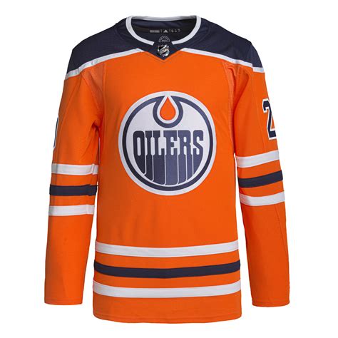 New Adult 2021 22 Edmonton Oilers Leon Draisaitl Adidas Primegreen Home