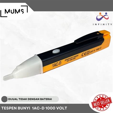 Jual Digital Test Pen Tespen Digital 1AC D 1000 Volt Tespen Sensor