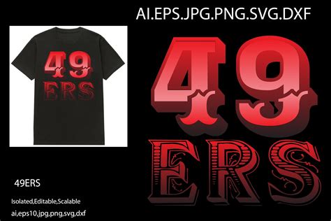 San Francisco 49ers Shirt Design Graphic by Karya Langit · Creative Fabrica