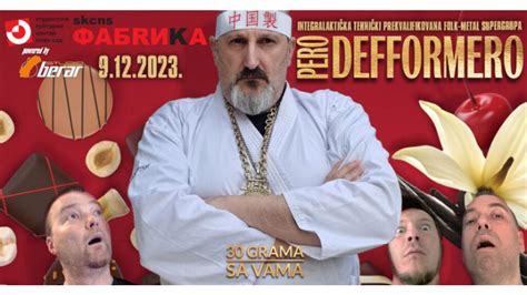 Koncert Povodom 30 Godina Postojanja Benda Pero Defformero