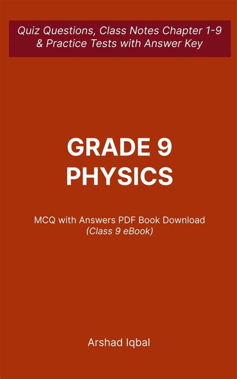 Grade 9 Physics Mcq With Answers Pdf Download Class 9 Ebook Ebook