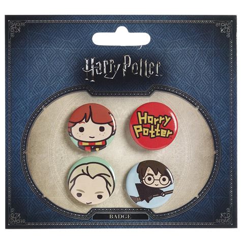 Set de insigne Harry Potter Ron și Draco Dedoles