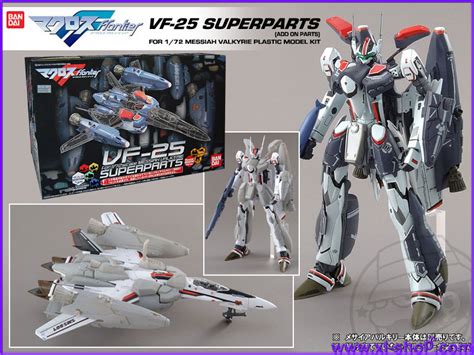 Bandai Macross Frontier Vf Superparts For Scale Messiah