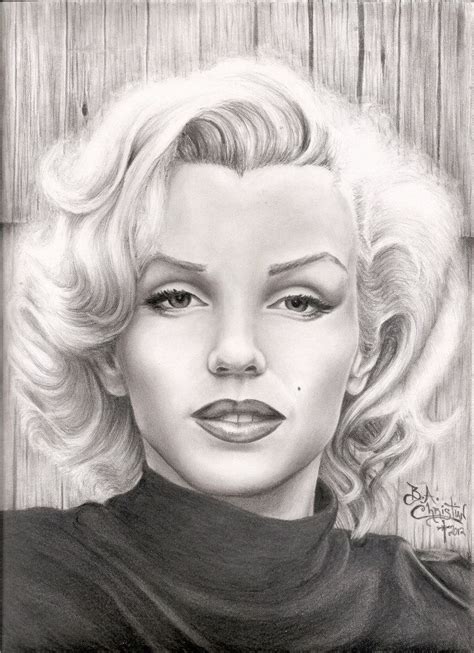 Marilyn Monroe Drawing 14772 131556107008568 2078675818 N By