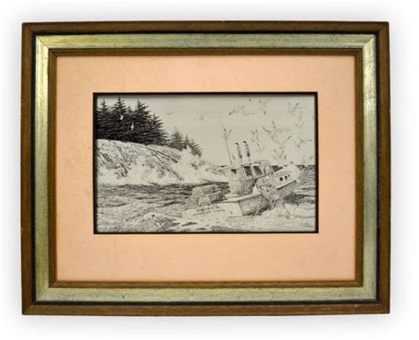 Etching In Sterling Jamie Wyeth Coast Of Maine Aug 18 2012 Louis