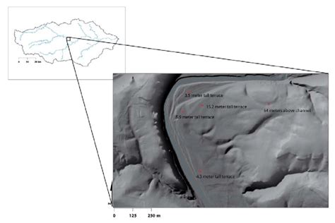 Osl Sampling Locations With The Height Of Each Sample Location