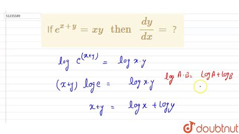 √70以上 Xyex Y Find Dydx 117931 If Xyex Y Then Find Dydx Gambarsae21v