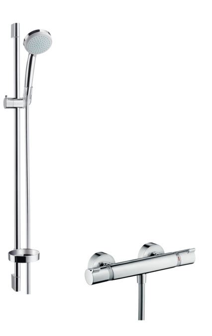 Hansgrohe Int Croma 100 Brausesystem Aufputz Vario Mit Ecostat